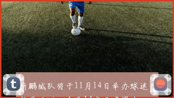 新鹏城队将于11月14日举办球迷开放日活动，今天14点开启报名