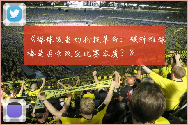 《棒球装备的科技革命：碳纤维球棒是否会改变比赛本质？》