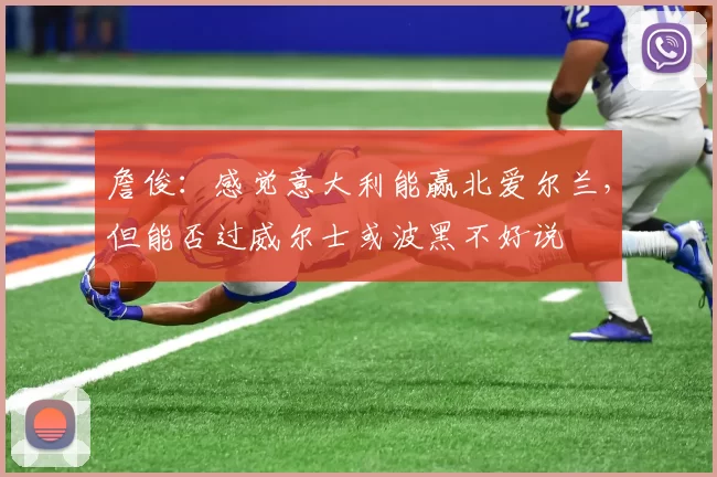 詹俊：感觉意大利能赢北爱尔兰，但能否过威尔士或波黑不好说