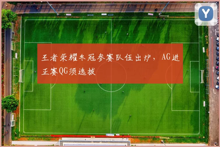 王者荣耀冬冠参赛队伍出炉，AG进正赛QG须选拔